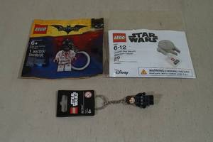 lot 44 image: LEGOs - Kiss Kiss Batman, Millenium Falcon, Jyn Erso