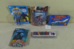 lot 50 image: Assorted Action Figures and Toys - Darkseid, Power Ranger, Anastasia
