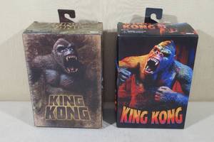 lot 68 image: 2 NECA King Kong Action Figures