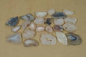 lot 78 image: Agate Stone Slabs