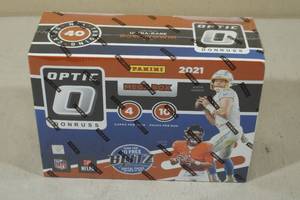lot 98 image: 2021 Panini Optic MEGA Box of Football Card Packs