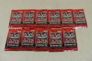 lot 100 image: 11 2021 Panini Prizm Draft Picks Basketball Card Packs