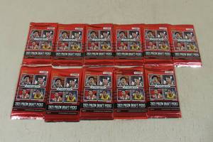 lot 102 image: 11 2021 Panini Prizm Draft Picks Basketball Card Packs