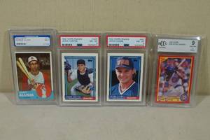lot 107 image: Graded Baseball Cards - Varitek, Giambi, Dawson, 63 Topps Alusik