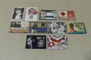 lot 114 image: Insert Baseball Cards - Boggs, Pettitte, Sabathia, Ankiel, Oswalt