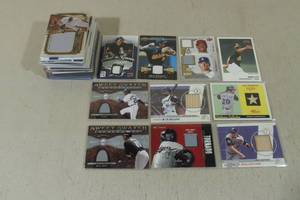 lot 126 image: Insert Baseball Cards - Jerseys, Bats