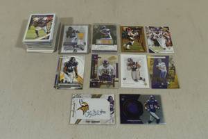 lot 135 image: Minnesota Vikings Cards - Autos, Rookies, Inserts