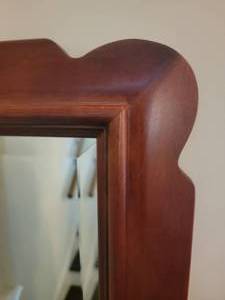 lot 18 image: Contemporary Amish Styled Mirror