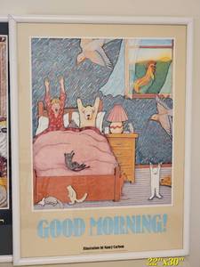 lot 80 image: Nancy Carlton Childrens Book Posters