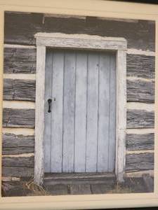 lot 86 image: Cabin Door Matted Photography