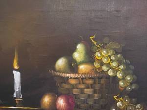 lot 51 image: Moody Fine Art Oil Still Life