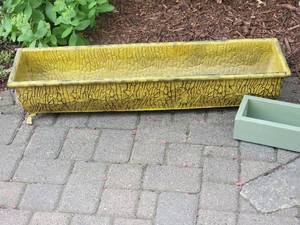 lot 103 image: Charming Indoor  Outdoor Flower Box Pair