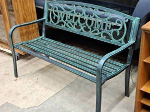 lot 43 image: Metal Bench