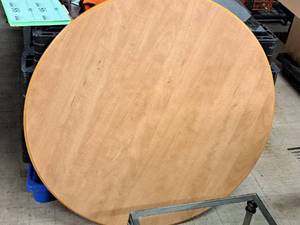 lot 70 image: 42 Wood Table Top
