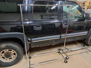 lot 80 image: Folding Clothes Cart