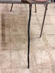 lot 181 image: 36-12 Hand Made Wood Walking Stick