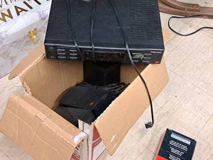 lot 161 image: 3M 140W Surround Theatre System STV Digital 6 with (5) Speakers, Digital Remote Commander