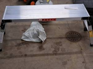 lot 98 image: Ultimate Solution Tools Aluminum Folding Work Platform SCAPLATMD
