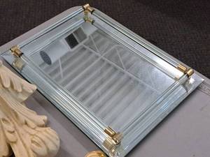 lot 208 image: Decorative Mirror Base
