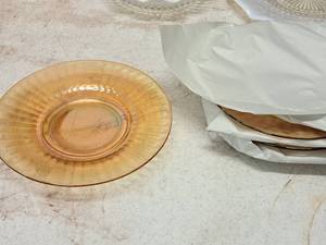 lot 224 image: Lot of (4) 8 Glass Plates