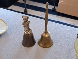 lot 239 image: Lot of (2) Decorative Bells