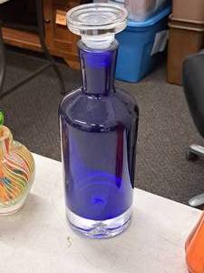lot 258 image: Glass Decanter