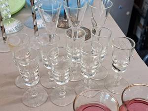 lot 295 image: Lot of (11) Shot Glasses