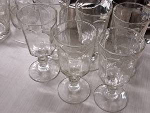 lot 471 image: Lot of (6) 6 Stem Glasses