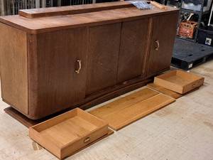 lot 66 image: Wooden BuffetCredenza