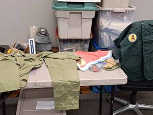 lot 509 image: Lot of (2 Bags) Vintage 1950s Boy Scouts Uniforms