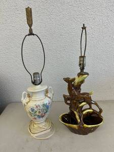 lot 27 image: Decorative Lamps