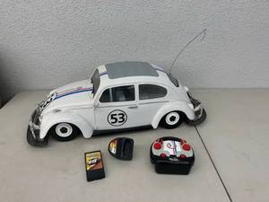 lot 56 image: Large Herbie Volkswagen Bettle Remote Control