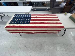 lot 112 image: 48 Star US Flag