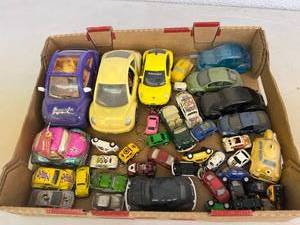 lot 113 image: Box of VW Beetles