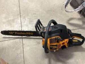 lot 19 image: Poulan Pro 18 Inch Chainsaw