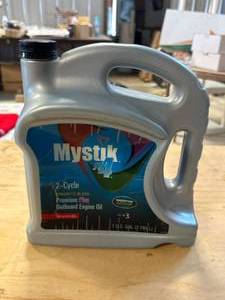 lot 22 image: Mystick JT4 1 Gallon Synthetic Blend Oil