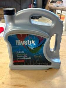 lot 23 image: Mystick JT4 1 Gallon Synthetic Blend Oil
