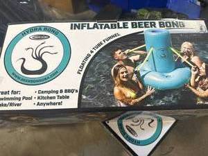 lot 36 image: 9 Beer Inflatable Beer Bong