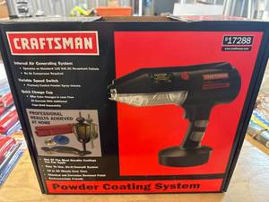 lot 59 image: Craftsman Powder Coating System