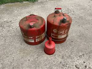 Metal Gas Cans