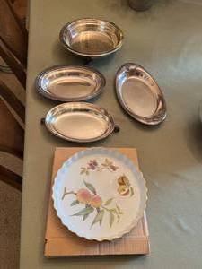 Porcelain Tableware & Silver Plated Items