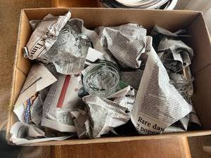 Box of Fostoria