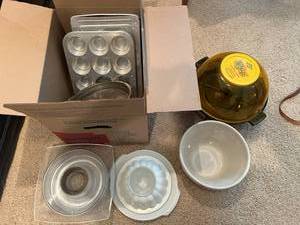 Box of Kitchen Items