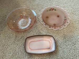 Frankoma & Pink Bowls