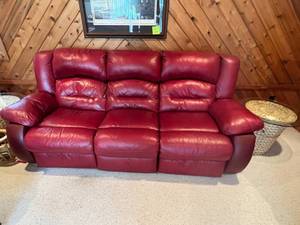 Couch with Recliner on Each End