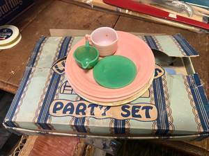 Vintage Little Hostess Party Set with Box