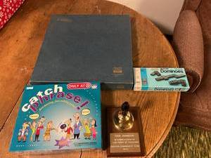 Games & Plaque with Bell