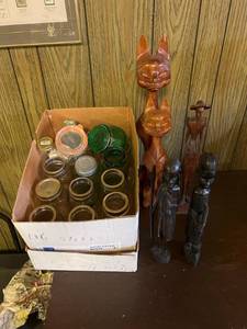 Canning Jars & Wood Artwork