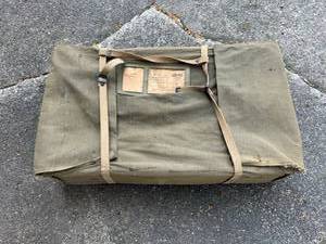 Vintage Canvas Parcel Post Laundry Case