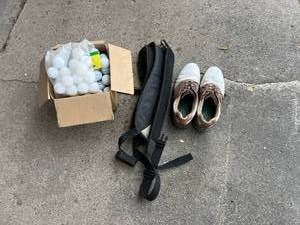 Golf Balls, Shoes & Bag Straps